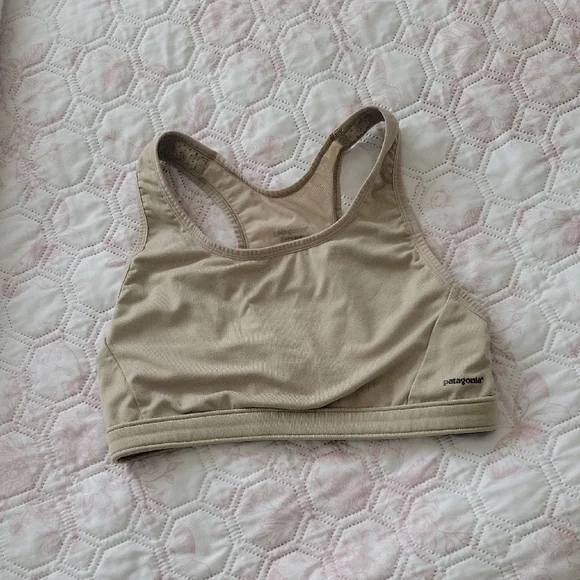 Patagonia Women's Tan Sports Bra - Picture 1 of 7
